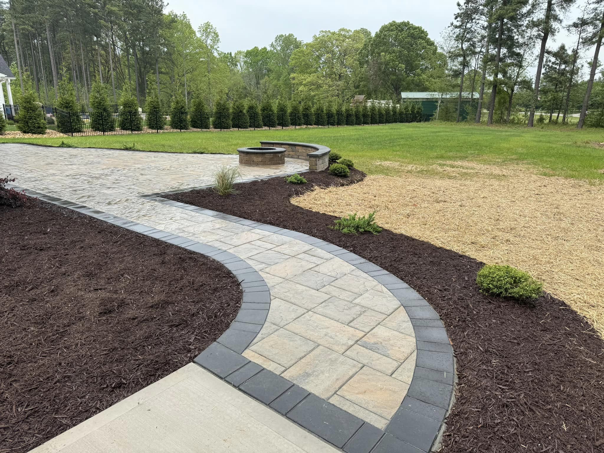 Mulch Installation in Abington project 8